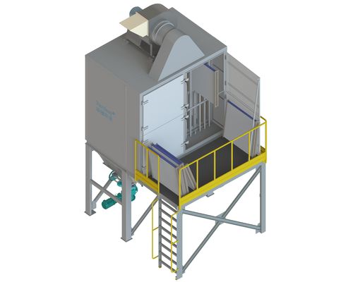 Ποιότητα  Space-Saving Dust Collector: FET.U 30% Smaller Footprint + ATEX Option + 99.9% Efficiency εργοστάσιο